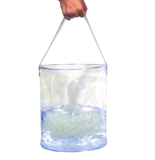 FOLDING CLEAR WATER BUCKET