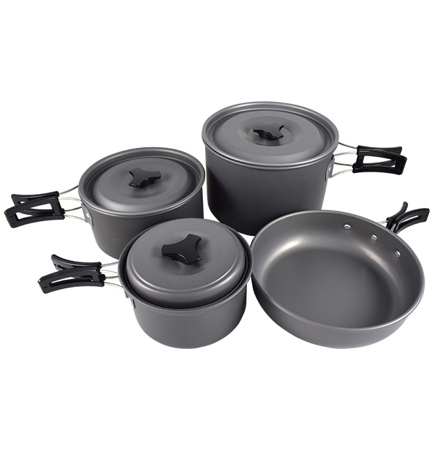 TREKKER HARD ANODIZED COOKSET