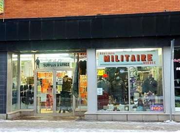 BOUTIQUE MILITAIRE QUEBEC